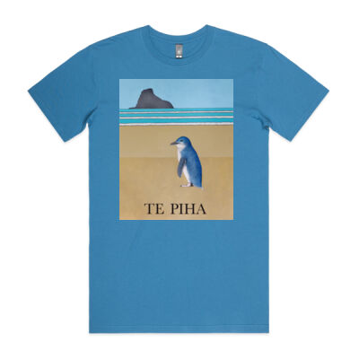 Te Piha Kororā/Little Penguin Men's Staple Tee Thumbnail