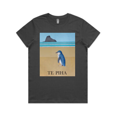 Te Piha Kororā/Little Penguin Woman's Maple Tee Thumbnail