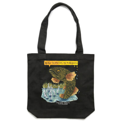 Titirangi Giant Kōkopu Shoulder Carrie Tote Thumbnail