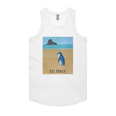 Te Piha Kororā/Little Penguin - AS Colour / AUTHENTIC SINGLET Thumbnail