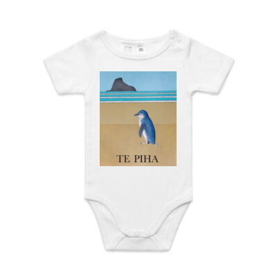 Te Piha Kororā/Little Penguin - AS Colour / ORGANIC MINI-ME ONE-PIECE Thumbnail