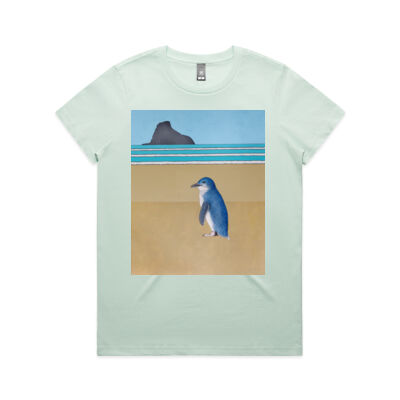 Kororā/Little Penguin - AS Colour / Wo's MAPLE TEE Thumbnail