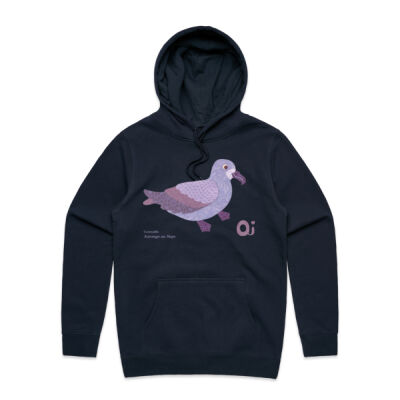 MENS DARK Karanga ā Hape/Cornwallis Village - AS Colour / STENCIL HOOD Thumbnail