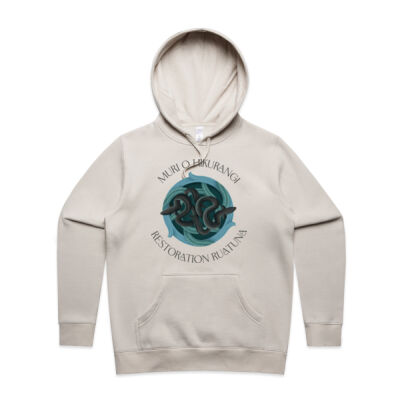 Muri o Hikurangi/Restoration Ruatuna - AS Colour / Wo's STENCIL HOOD Thumbnail