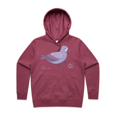 WOMENS DARK Karanga ā Hape/Cornwallis Village - AS Colour / Wo's STENCIL HOOD 4 Thumbnail