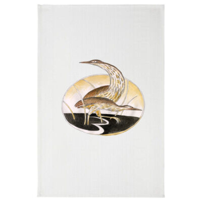 Matuku-hūrepo/Australasian Bittern - Teatowel Thumbnail