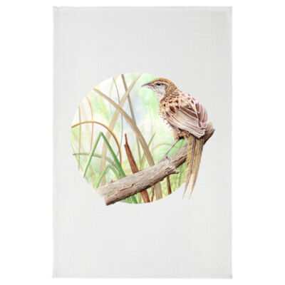 Matuku-hūrepo/Australasian Bittern - Teatowel 2 Thumbnail