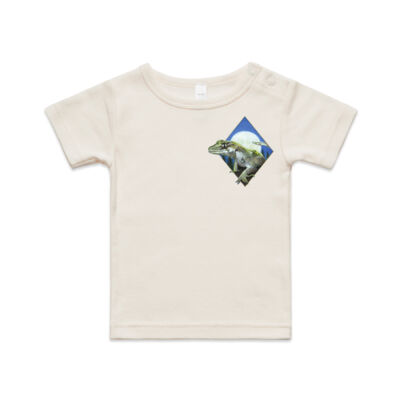 Mokopirirakau/Forest Gecko - AS Colour / ORGANIC INFANT WEE TEE  Thumbnail