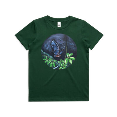 Pekapeka/Long-Tailed Bat - AS Colour / KIDS STAPLE TEE Thumbnail
