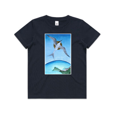 Tara/White-Fronted Tern - AS Colour / KIDS STAPLE TEE Thumbnail
